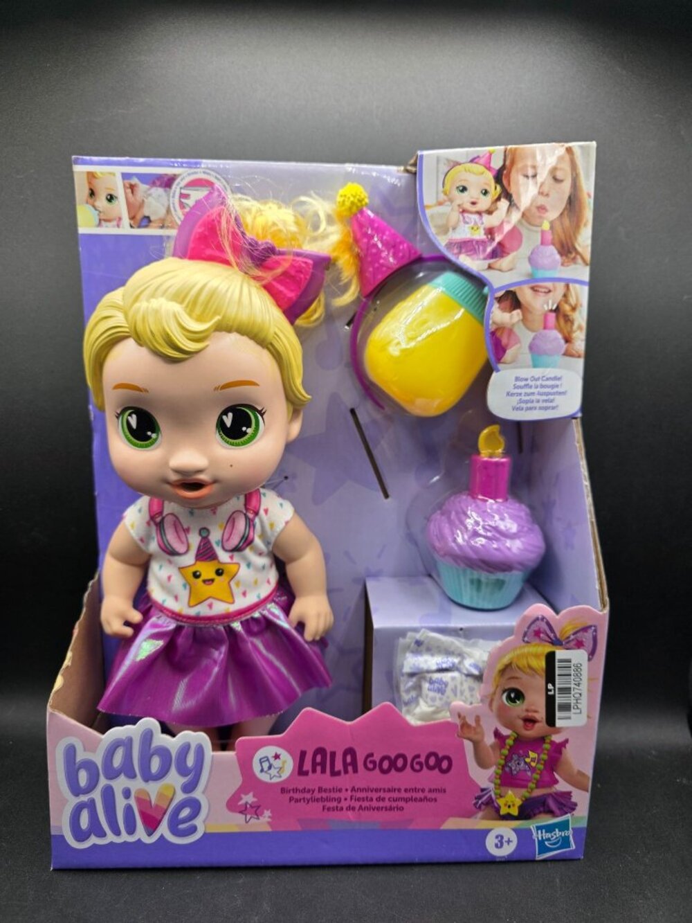 Baby Alive LaLa GooGoo Birthday Bestie Doll By Hasbro With Accessories New